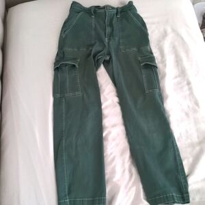 Green cargo pants